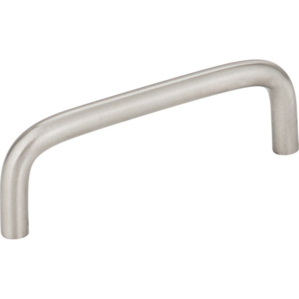 Elements By Hardware Resources 3-1/2" Center-to-Center Stainless Steel Torino Cabinet Wire Pull K271-3.5-SS